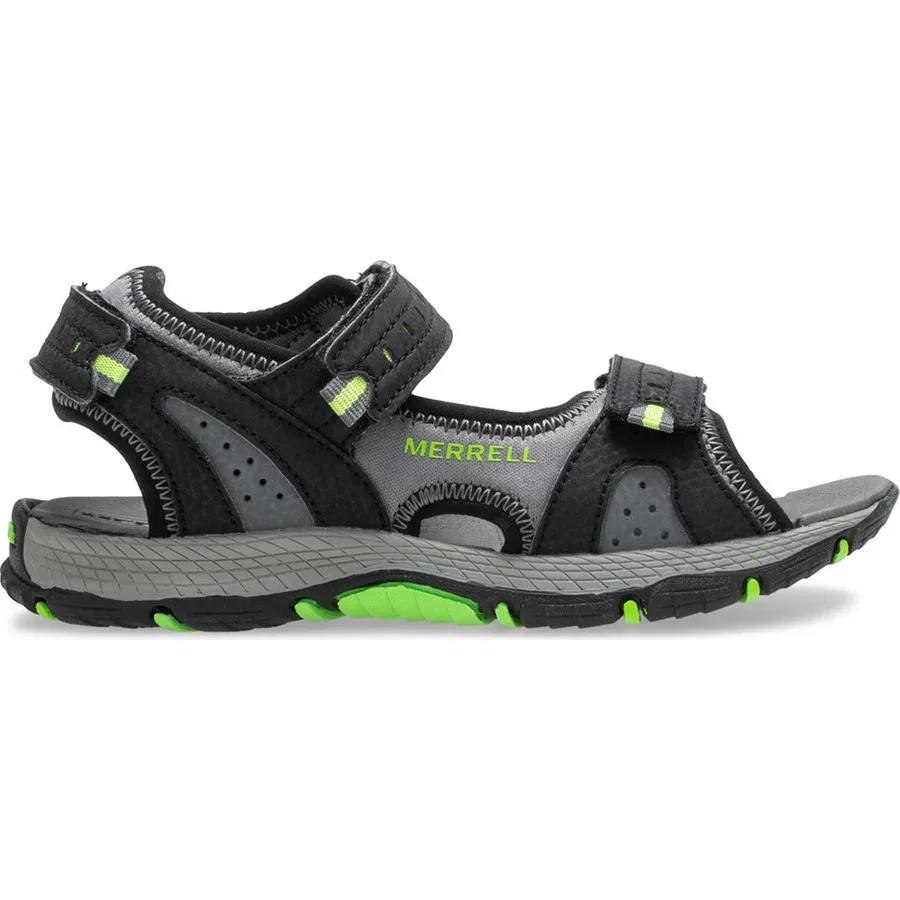 Сандалии детские с быстросохнущим верхом Panther 2.0 Merrell, Черный