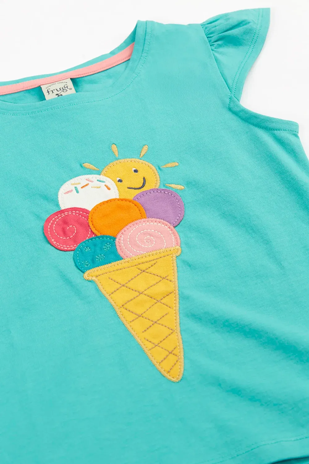 Футболка с принтом Harmony Frugi, Blue — фото 2