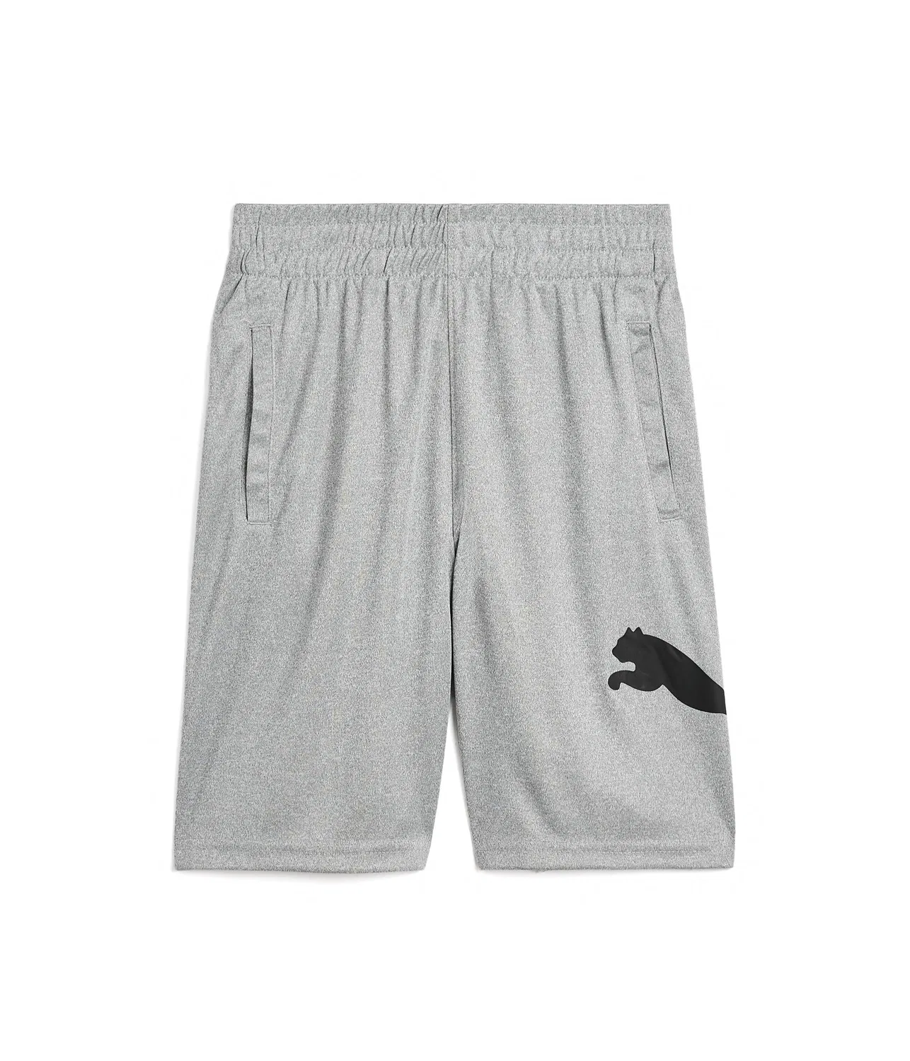 Шорты Foundations Interlock Essential (для детей постарше) Puma Kids, Grey
