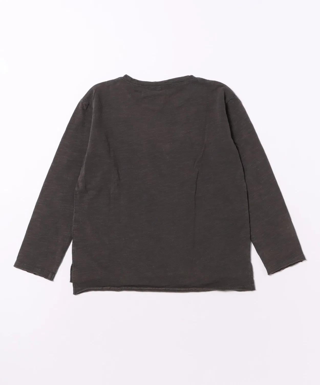 Детская футболка с длинным рукавомRaw Edge Long Sleeve Tee Mag., Черный — фото 2
