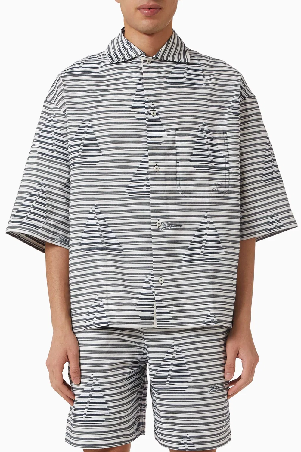Рубашка с коротким рукавом La Chemise Plage Jacquemus