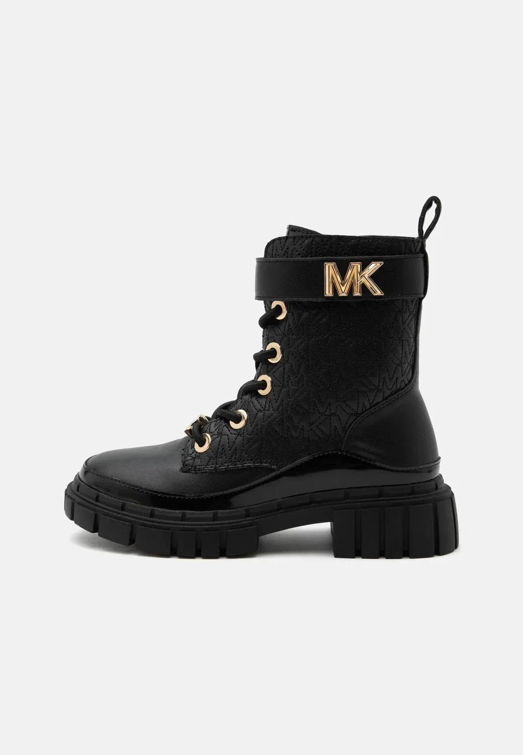 Детские и подростковые ботильоны Blake на шнуровке Michael Kors Kids, Black