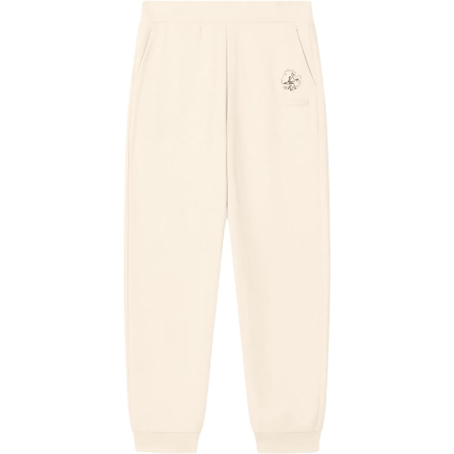 Вязаные спортивные штаны Emporio Armani EA7 Light Umber