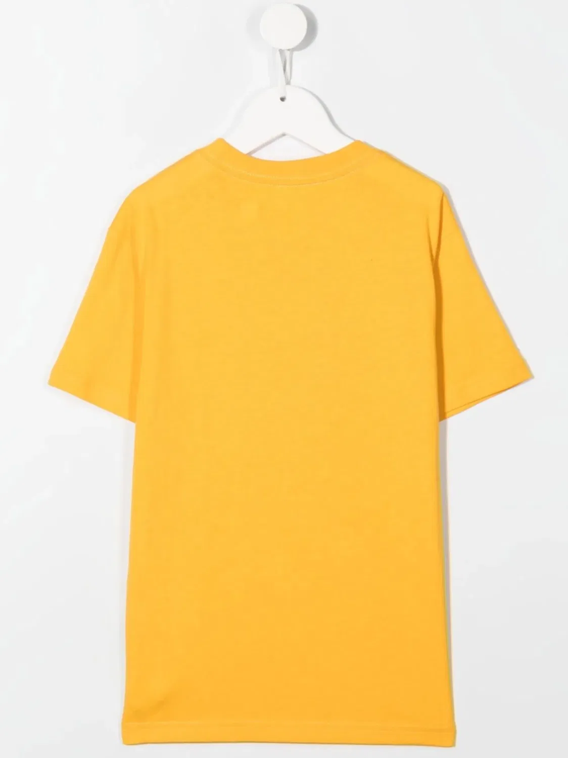 Polo Ralph Lauren Футболка из хлопка с вышитым логотипом желтая — фото 3