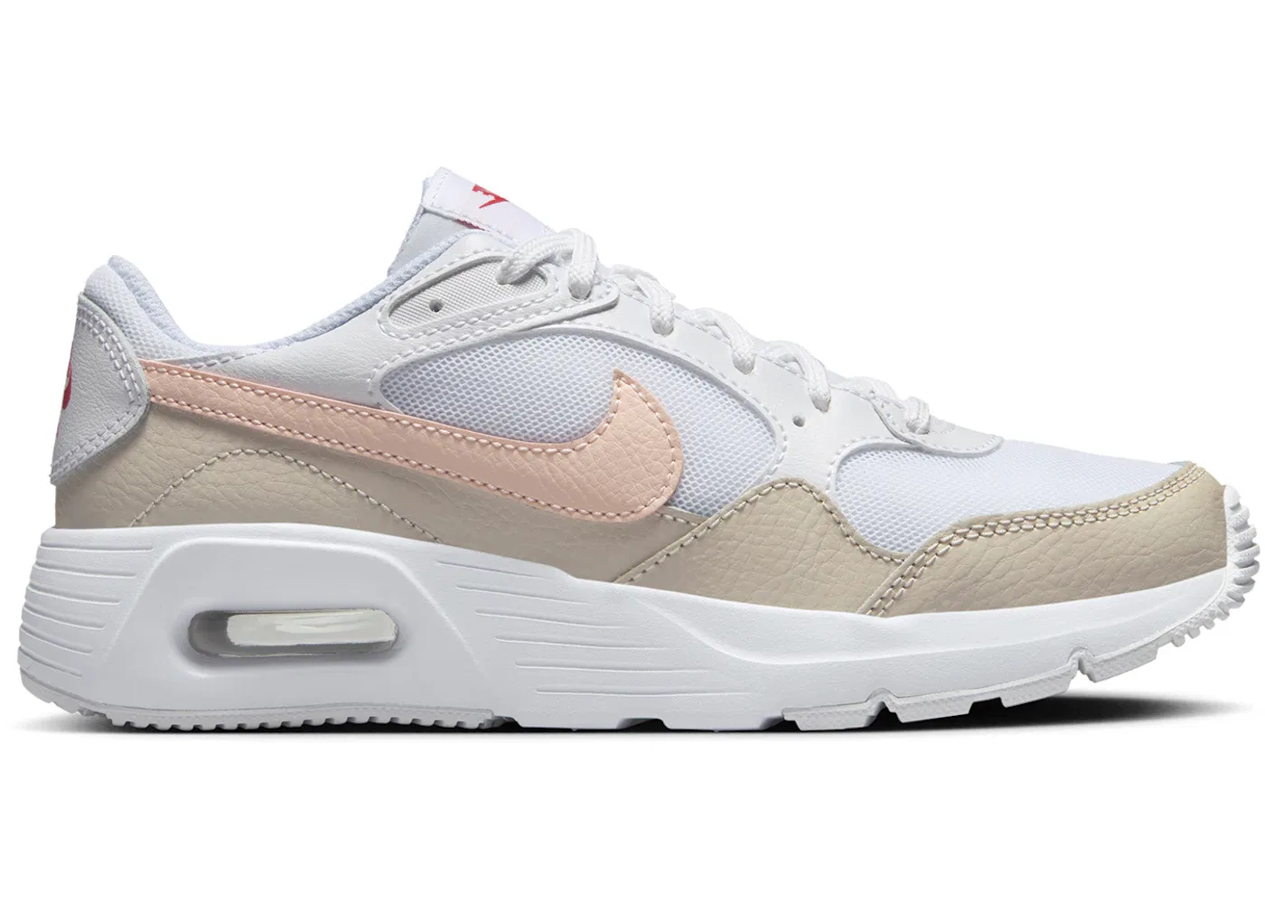 Детские кроссовки Lifestyle Nike Air Max SC, White/Light Orewood Brown/Ember Glow/Echo Pink