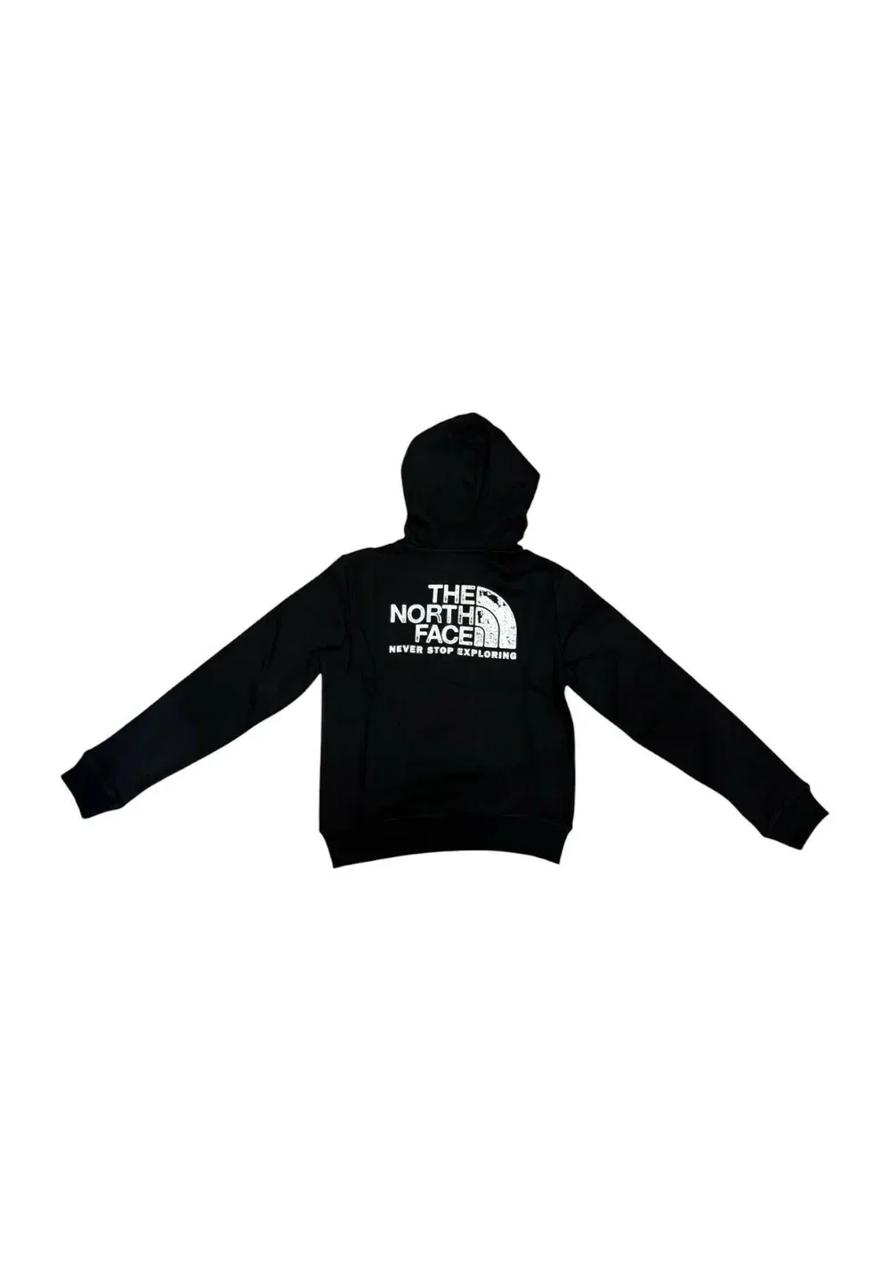 Подростковая белая толстовка цвета хаки 4 - толстовка The North Face, Black — фото 2