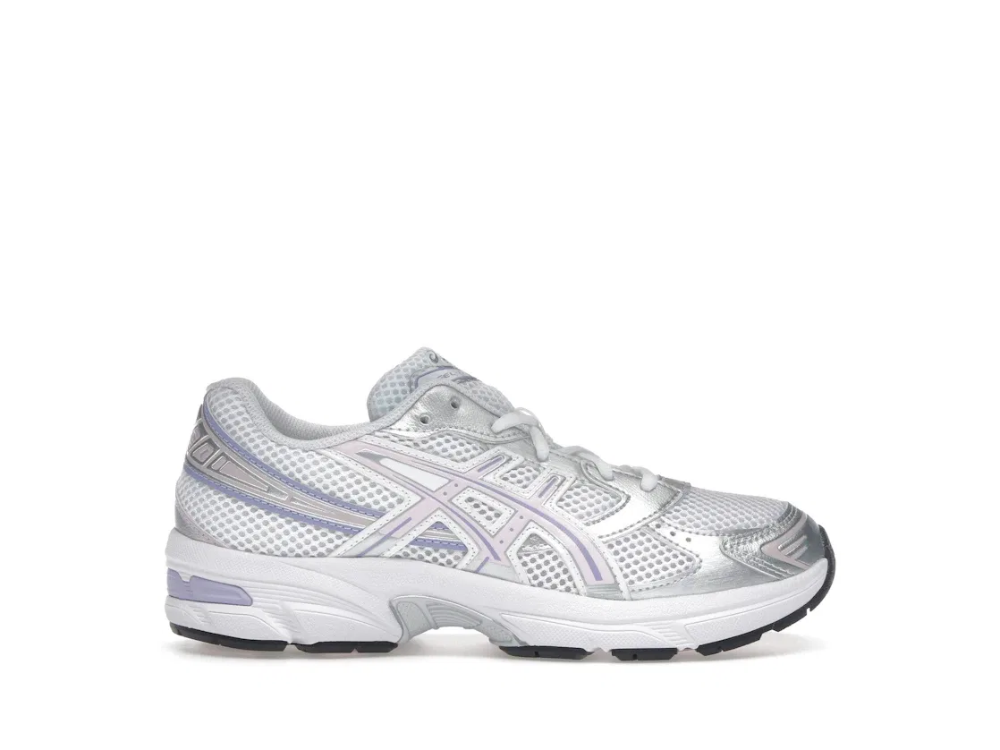 Детские кроссовки из сетки ASICS Gel-1130, White Cosmos
