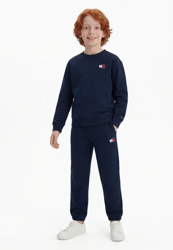 Комплект из худи и брюк Heritage flag, хлопок, Tommy Hilfiger, dark night темно-синий