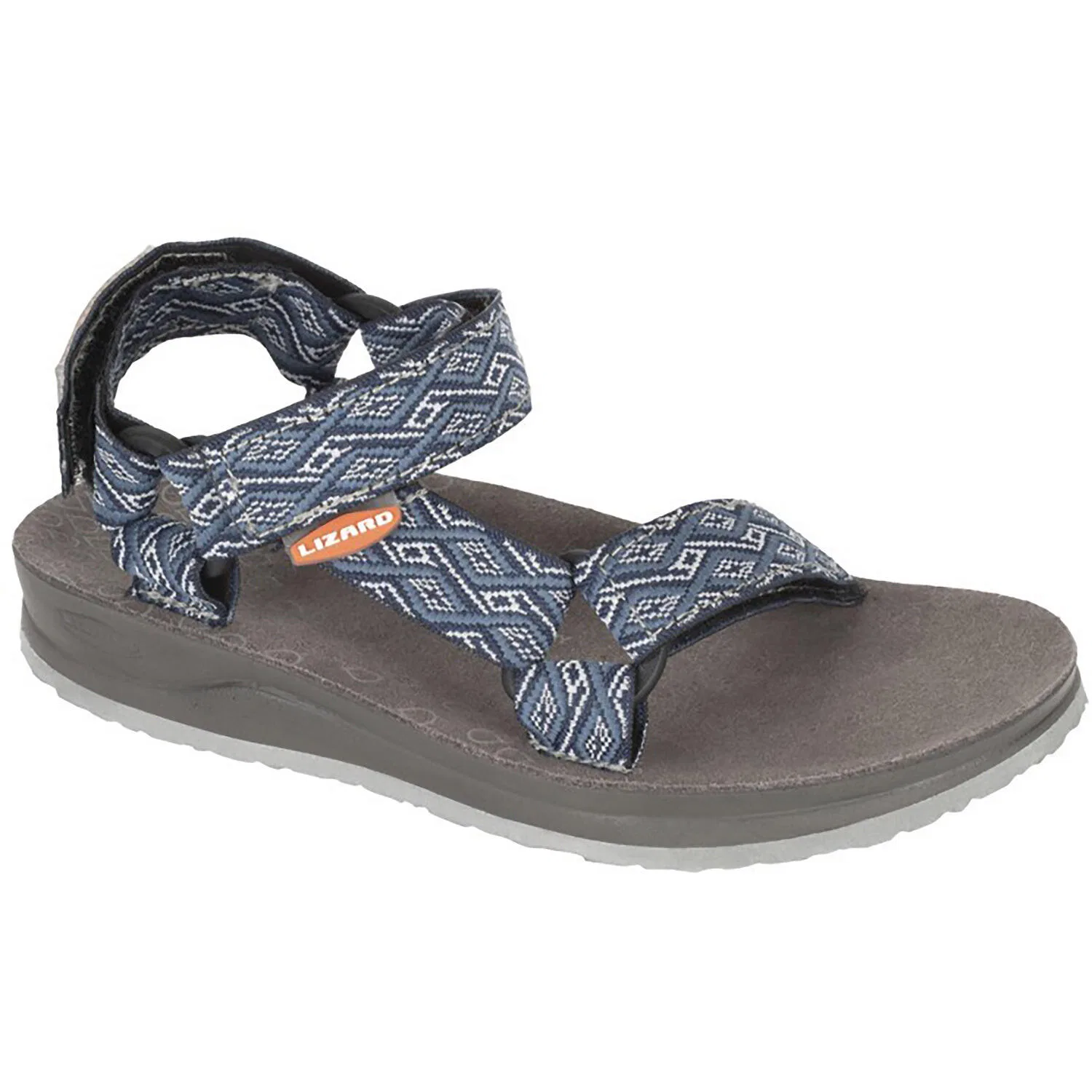 Детские сандалии с быстросохнущей стелькой KIDS RAFT II JUNIOR Lizard, Blau