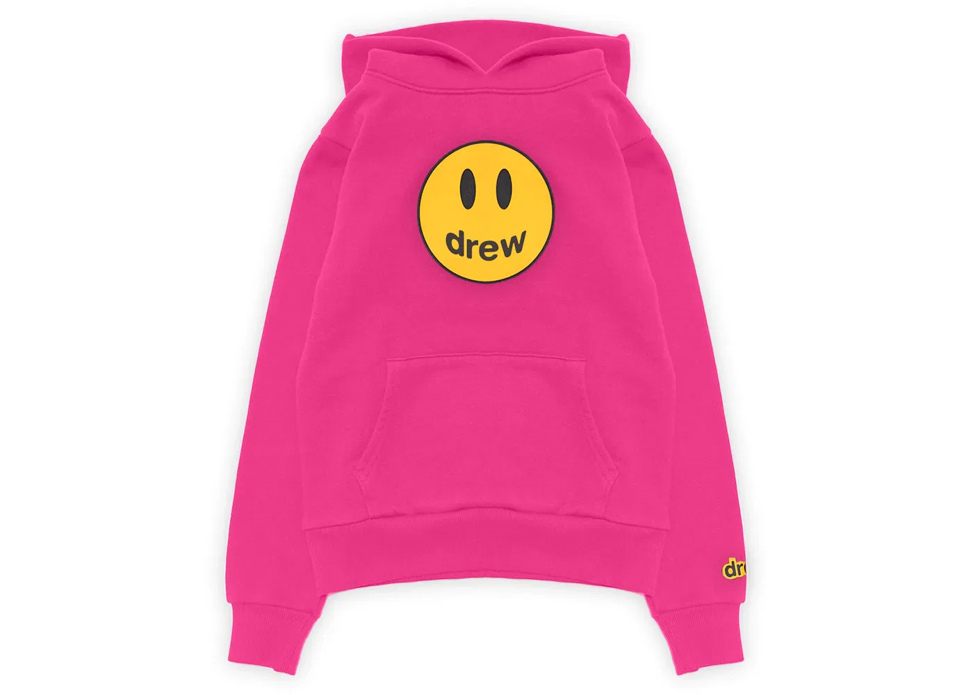 Детский худи с принтом Mascot Mini-Drew drew house, Magenta
