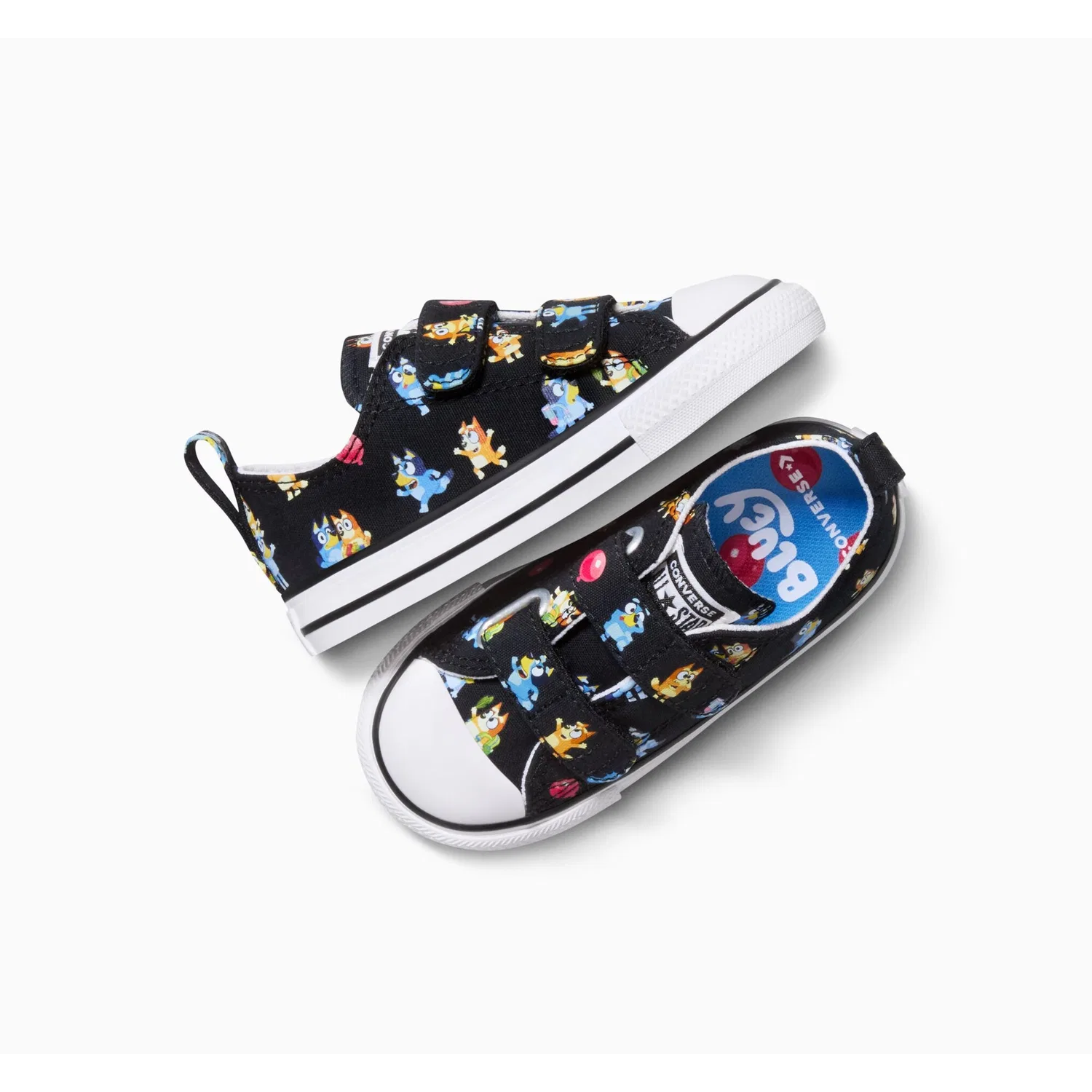 Детские кроссовки с низким верхом Converse Chuck Taylor All Star BLUEY, Black/Multi — фото 3