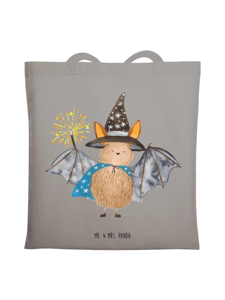 

Сумка-шоппер Bat Wizard без заклинания в светло-сером цвете Mr. & Mrs. Panda