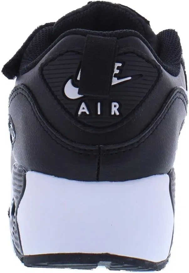 Детские кроссовки для девочек Nike Air Max 90 EasyOn Nike, Black/Black/White — фото 4