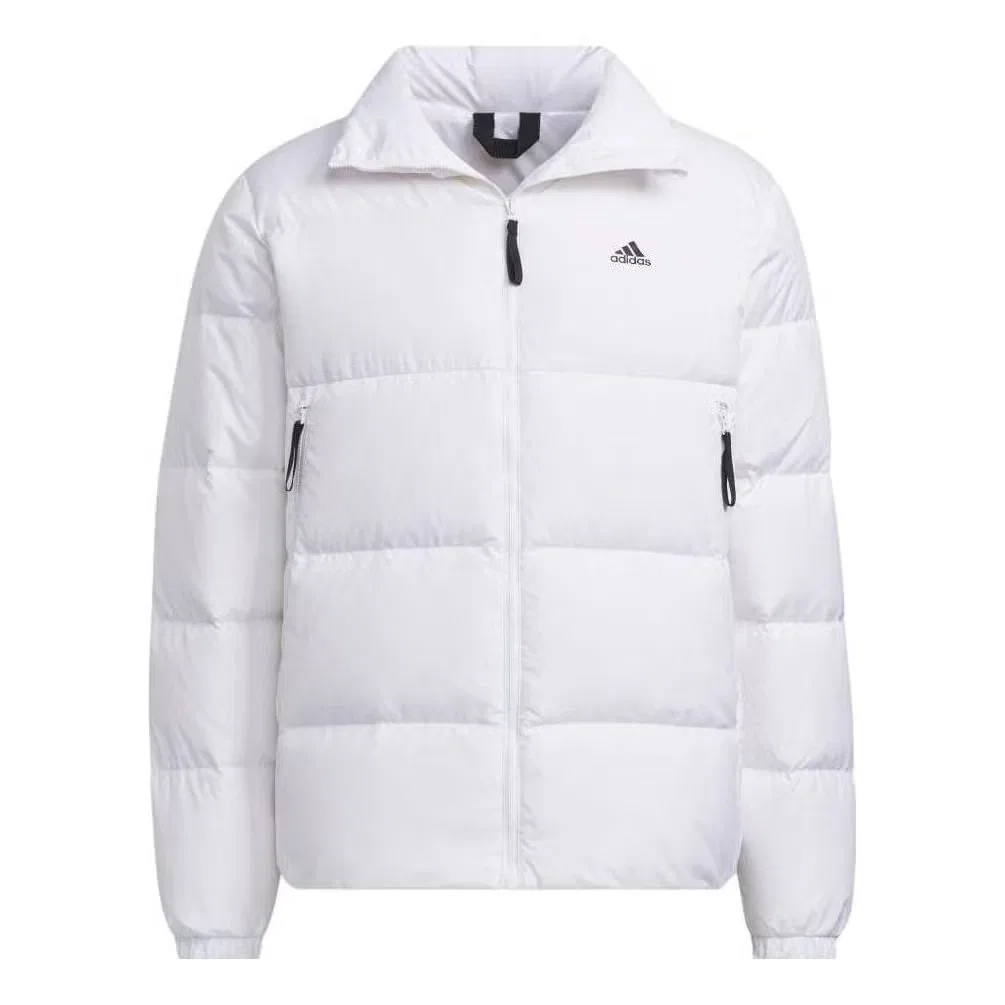 Пуховик утепленный Adidas, белый