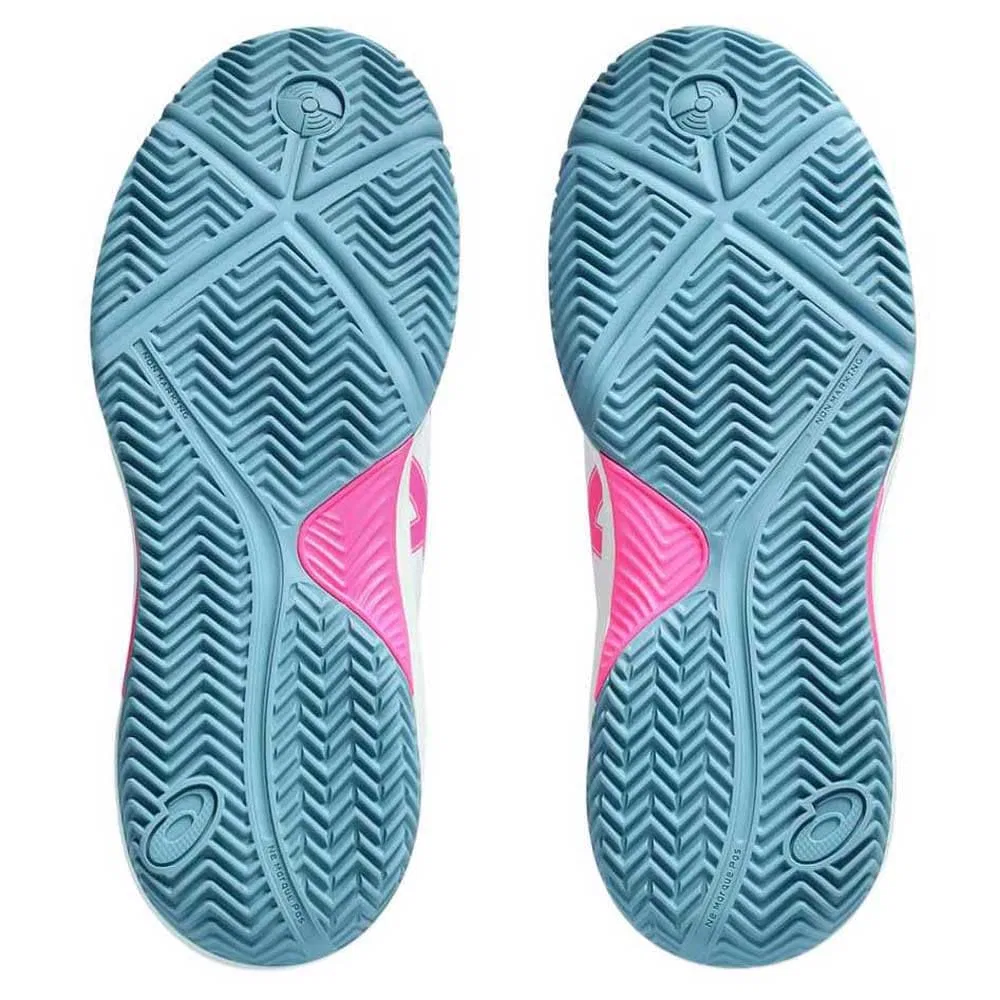 Детские кроссовки для мальчиков с поддержкой Gel Dedicated 8 Padel Gs ASICS, Soothing Sea Hot Pink — фото 2