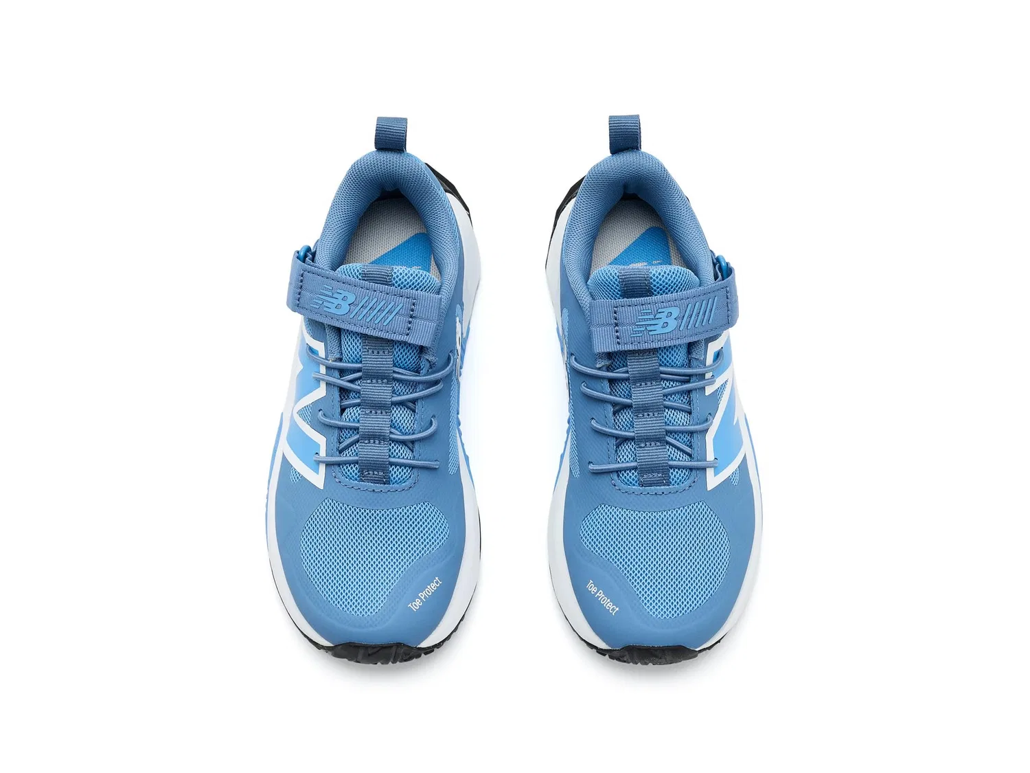 Кроссовки Fcy Hook-and-Loop (для маленьких детей) New Balance Kids, Heron Blue/Analog Blue — фото 3