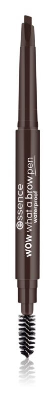 

Карандаш для бровей с кисточкой Essence WOW What a Brow, оттенок 04 Black-Brown 0,2 г