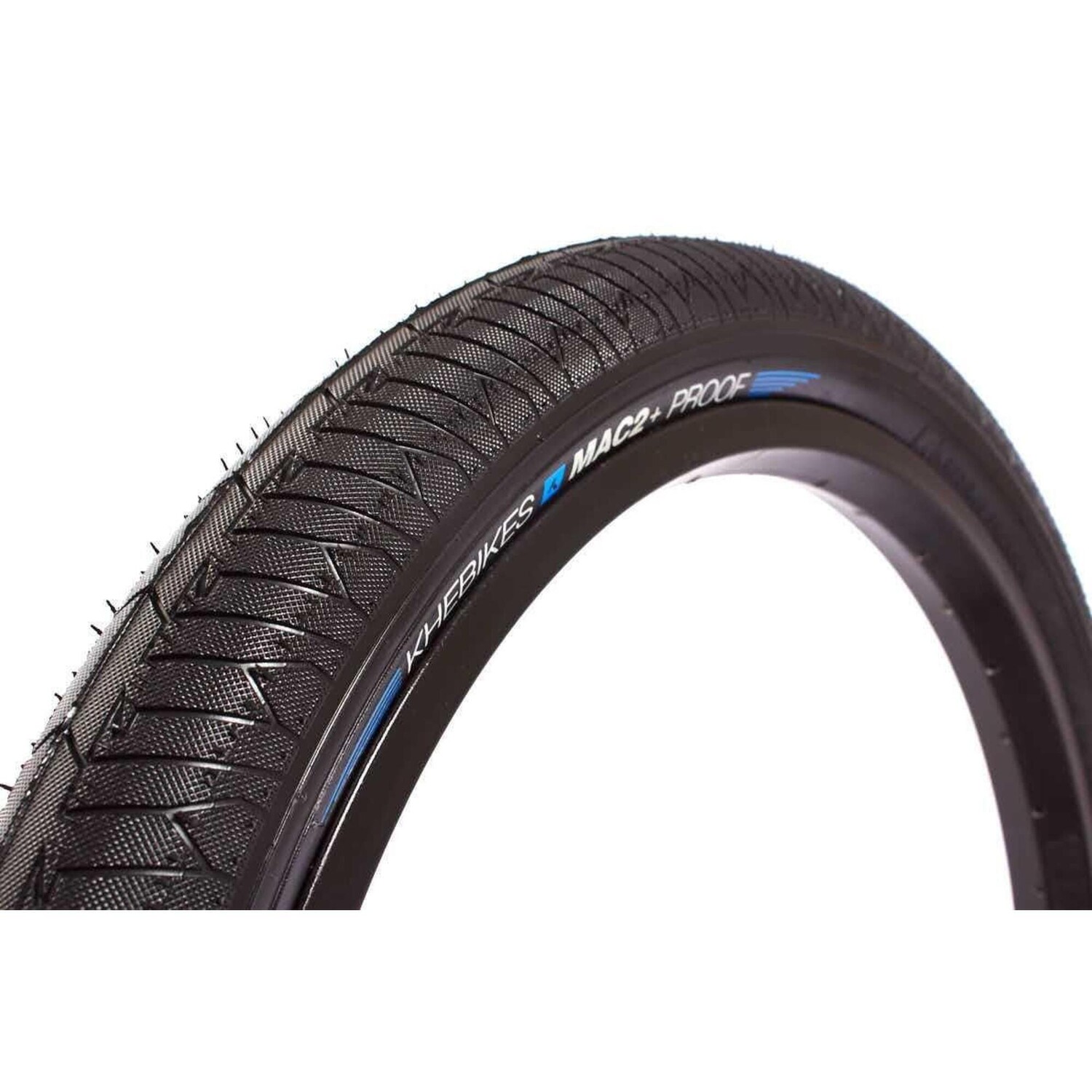 

Шина Khebikes BMX TIRE MAC2+ PROOF BLACK, черный/синий