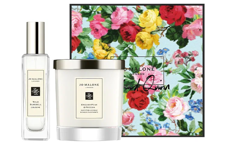Набор парфюма и свечи Blue Wind Chimes, Jo Malone London, Blue Bellflower