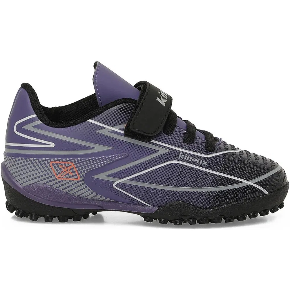 Детские футбольные бутсы для мальчиков на литой подошве Velocity Tf P 6fx, Purple Kinetix — фото 2