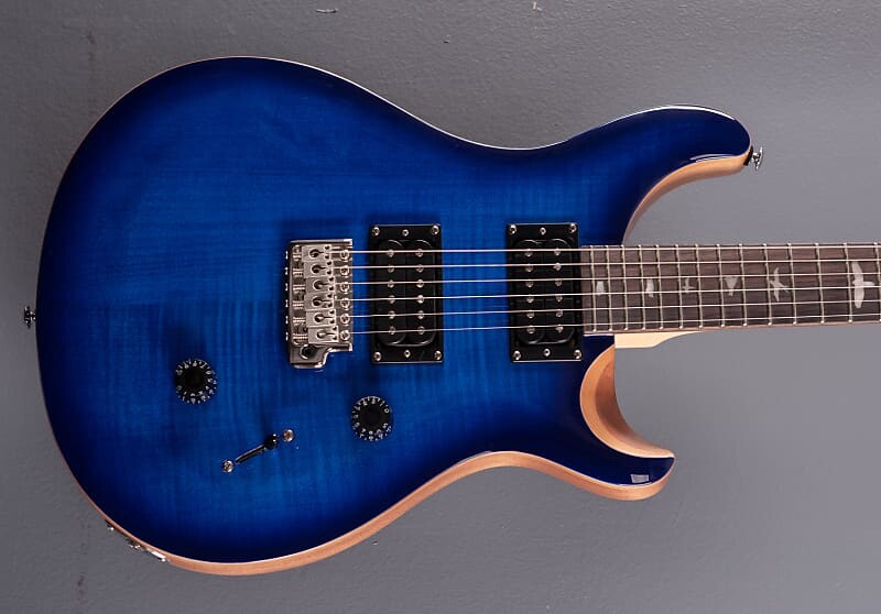 

SE Custom 24 - Блеклая синяя вспышка PRS SE 24 - Faded Burst