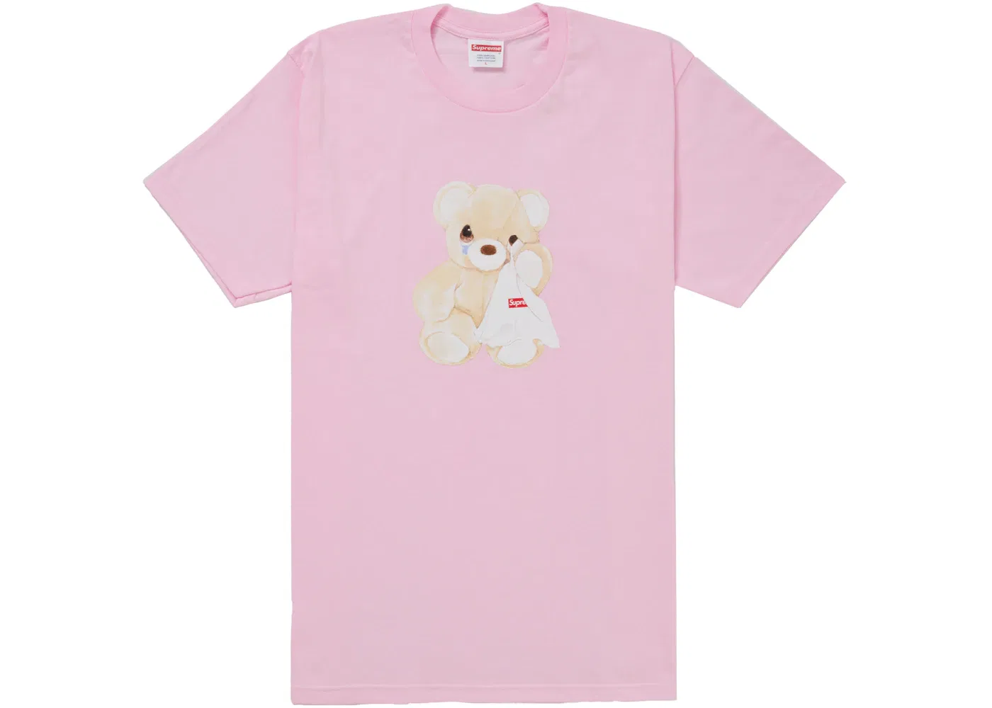 Мужская футболка с принтом Supreme Tee (SS25), Light Pink