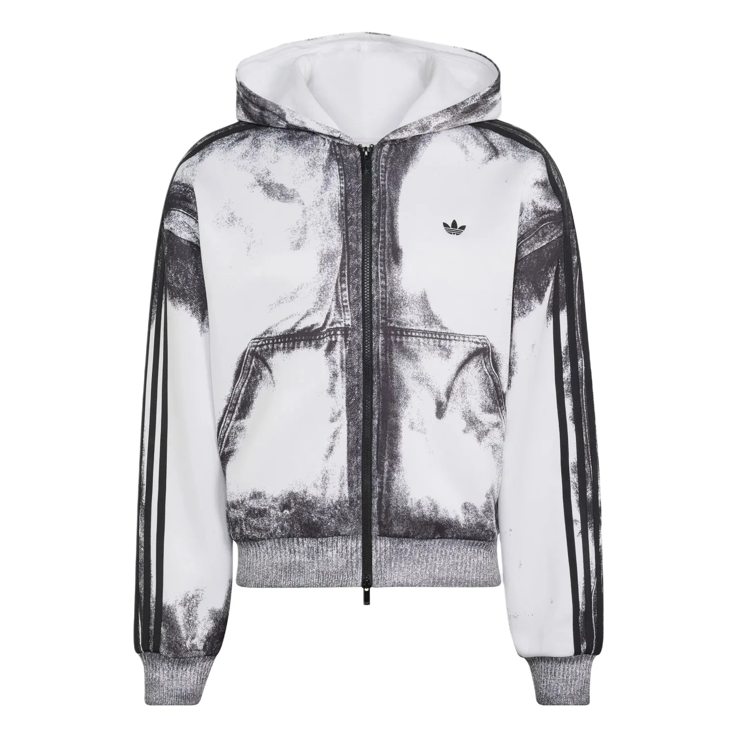 Мужская куртка с капюшоном Adidas Originals, White/Black