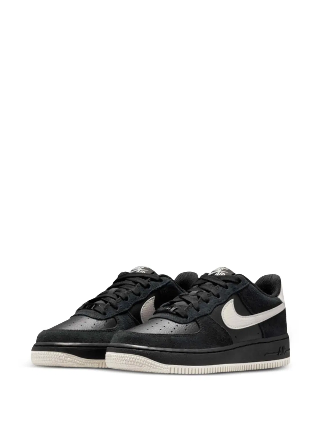 Кроссовки Air Force 1 Low LV8 Nike Kids, черный — фото 2