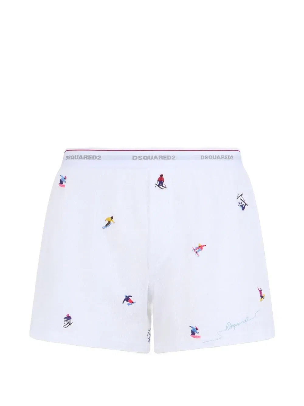 Боксеры Snowy Dream Dsquared2, белый