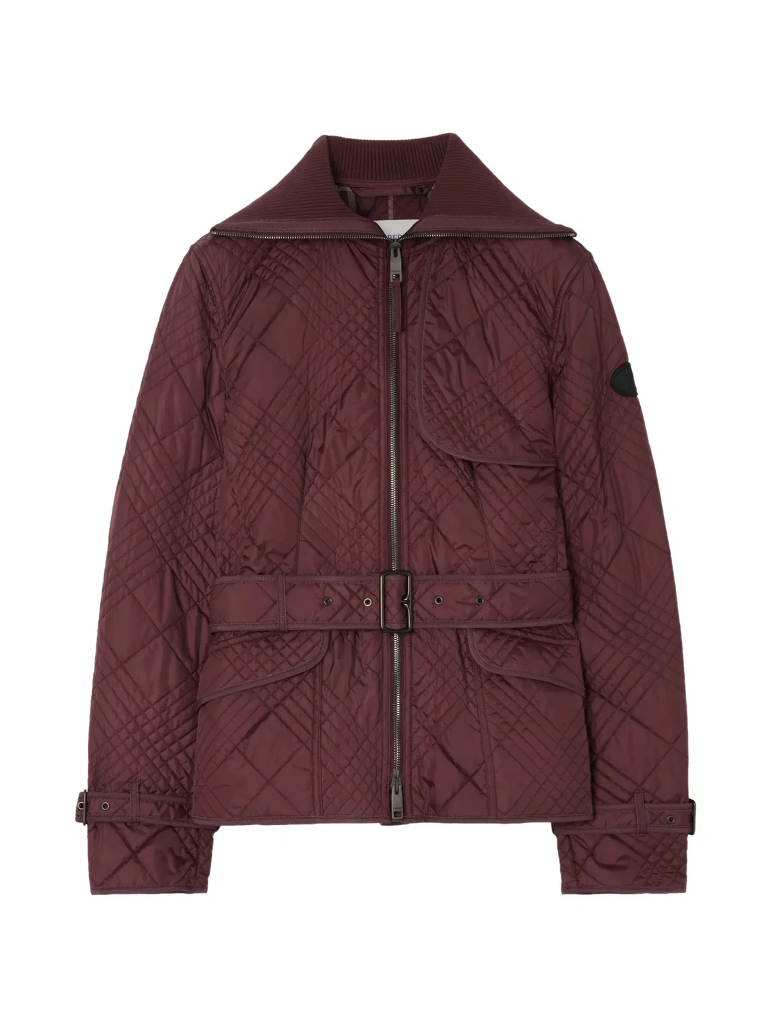 Куртка Abbeydale в клетку Burberry, красный