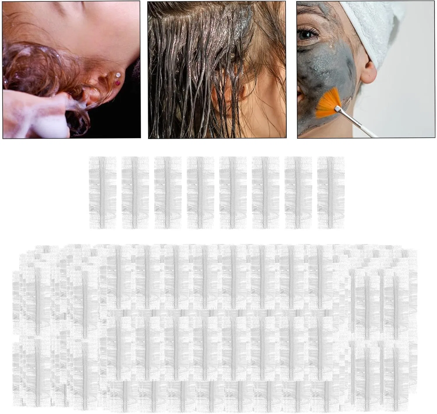 Шапочка для душаs for Ears, 200 Pack, Transparent, Sharplace — фото 2