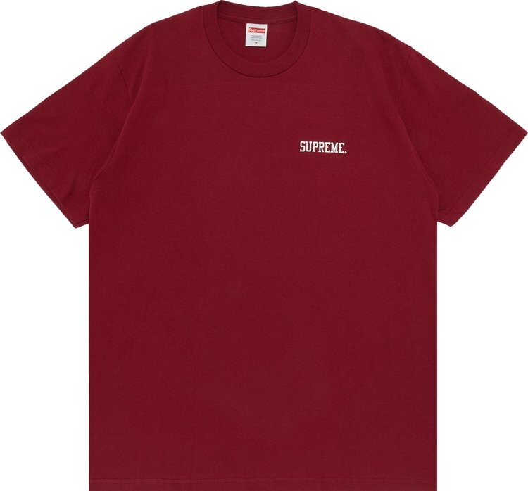 

Футболка Supreme Greta Tee 'Cardinal', красный