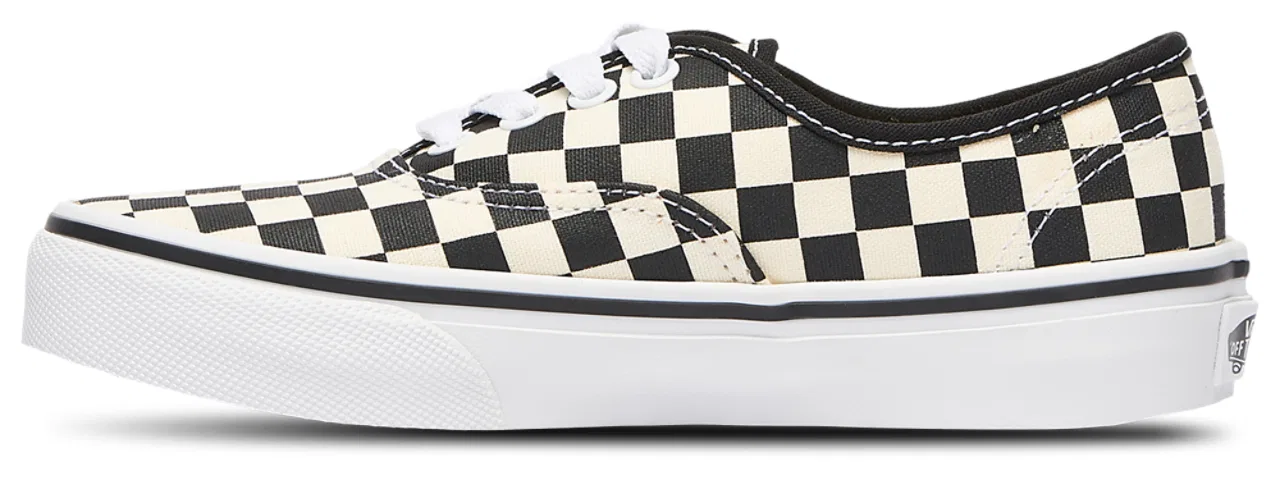 Кеды для мальчиков Authentic Vans, белый/черный — фото 2