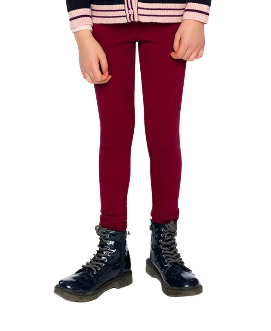 Ребристые леггинсы с эластичным поясом Deux par Deux, Reddish-Brown