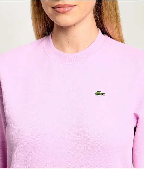 Пуловер женский Lacoste Relaxed Fit, Rosa — фото 4