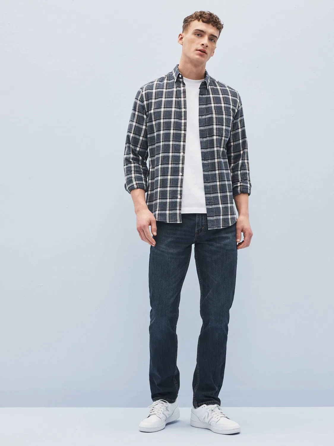 Джинсы slim, модель 511 Levi's, цвет секвойя-блю — фото 2