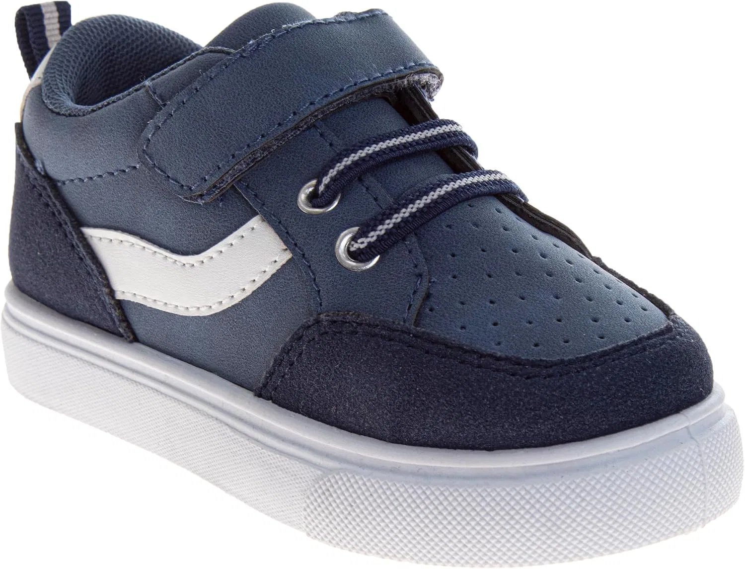 Детские кроссовки для мальчиков с ремешком Josmo, Navy/White
