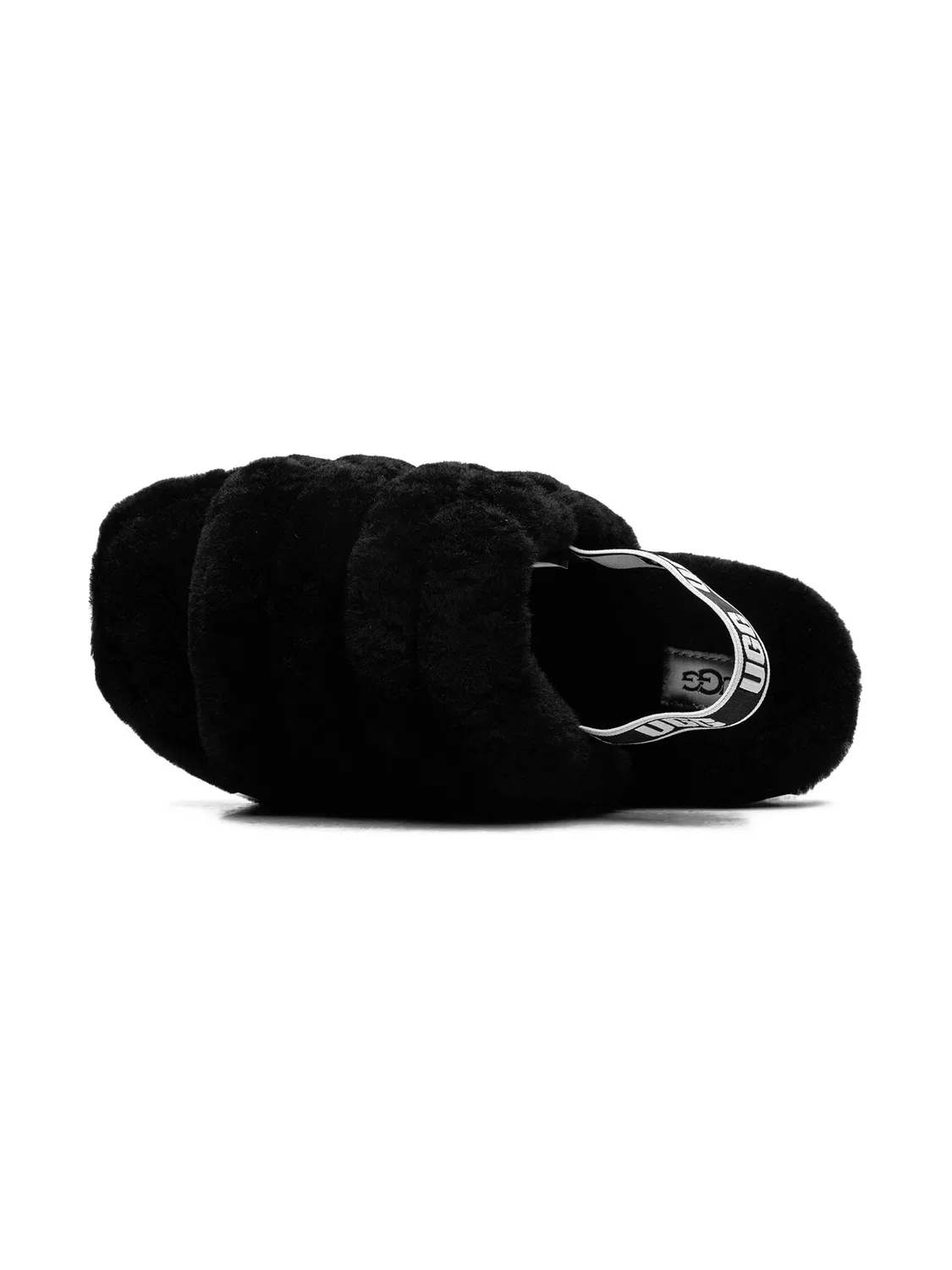 UGG Слайды Fluff Yeah "Черные" — фото 3