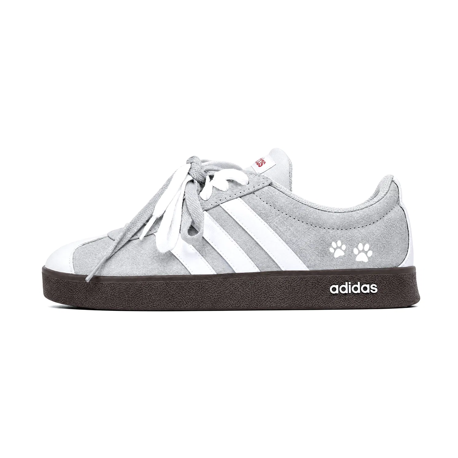 Детские кроссовки унисекс VL COURT 2.0 German Army Trainers Adidas, Light Gray