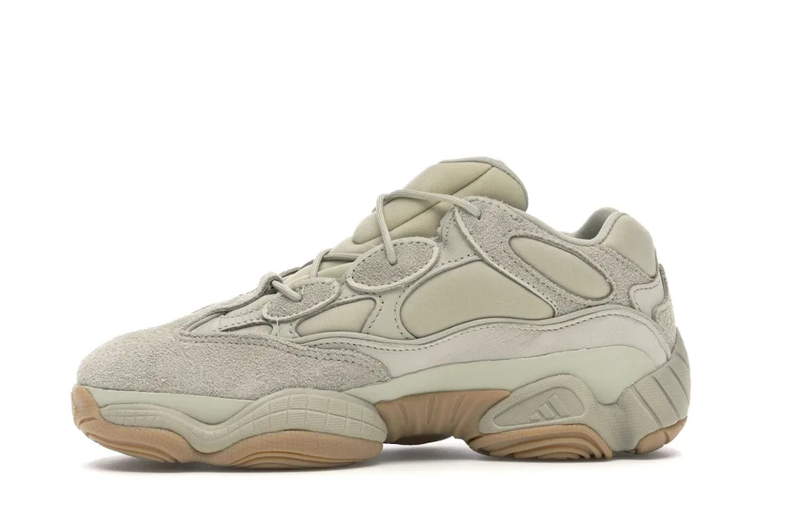Детские кроссовки Lifestyle с массивной подошвой Adidas Yeezy 500, Stone — фото 3