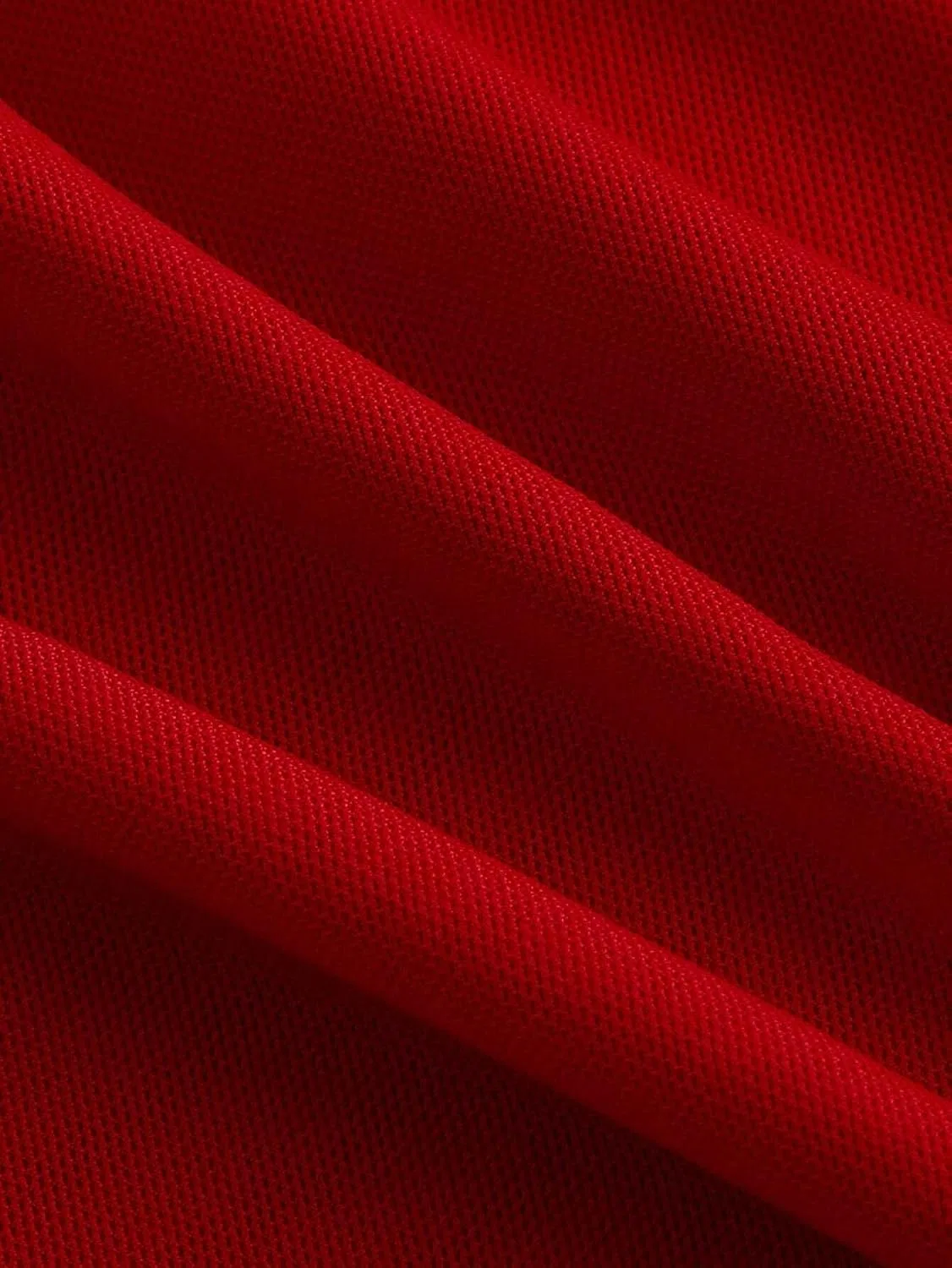 Женское короткое пляжное платье-комбинация с разрезом, Red — фото 4
