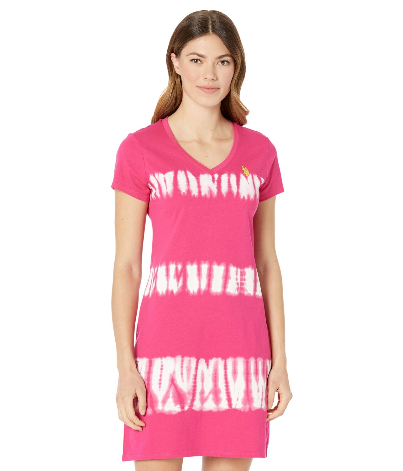 

Платье U.S. POLO ASSN., Tie-Dye Stripe Sneaker Dress