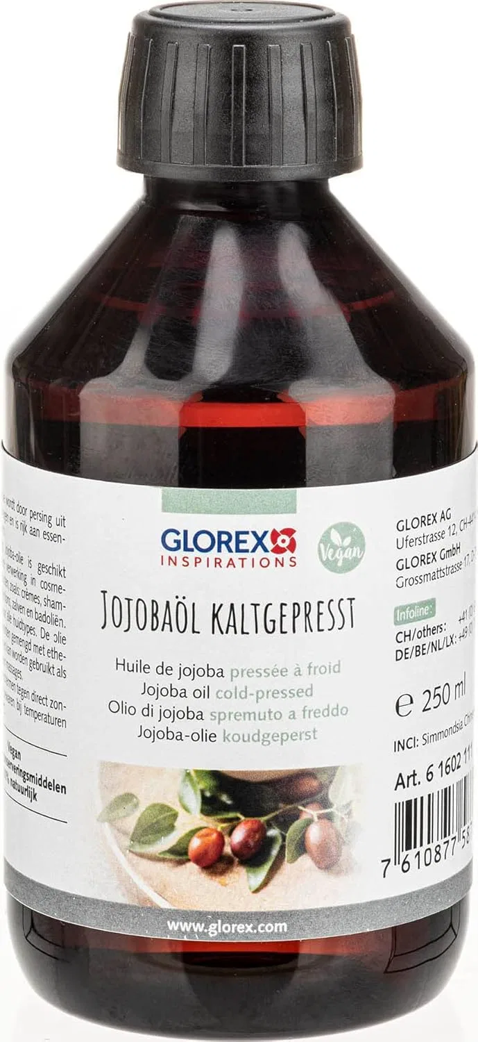 Масло жожоба холодного отжима 250мл, Glorex