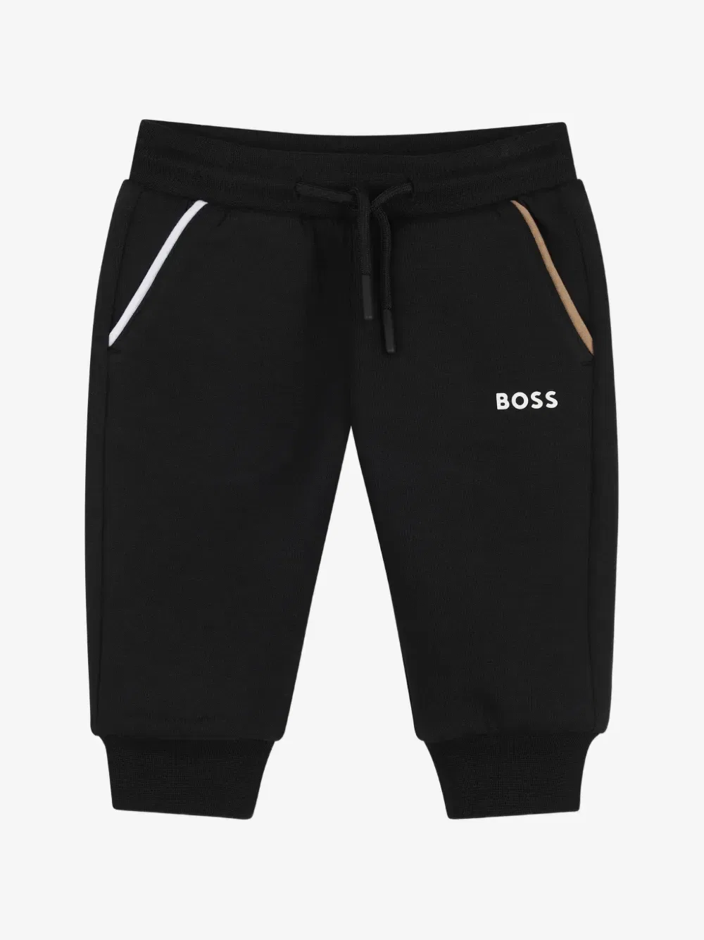 Спортивные брюки с логотипом Boss Kidswear, черный