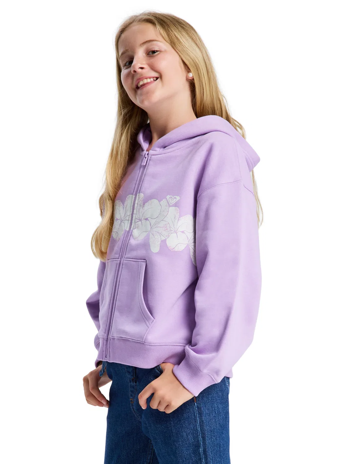 Толстовка на молнии Roxy, Lavender — фото 3