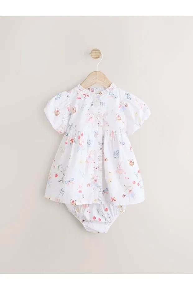 Детский комплект платьев и шорт для девочек Fairy Next Baby, Multicolor