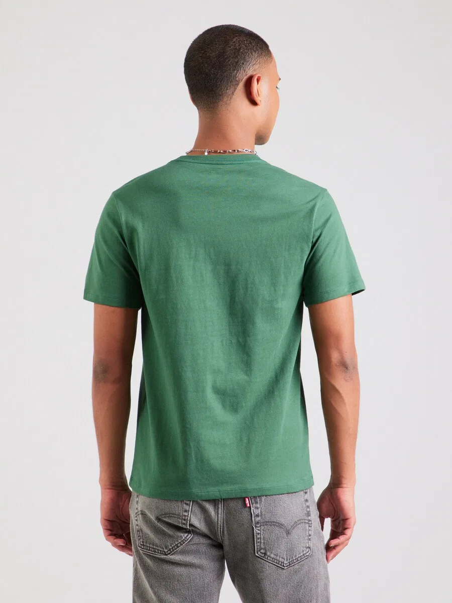 Рубашка LEVI'S 'SS Original HM Tee' зеленого цвета — фото 4