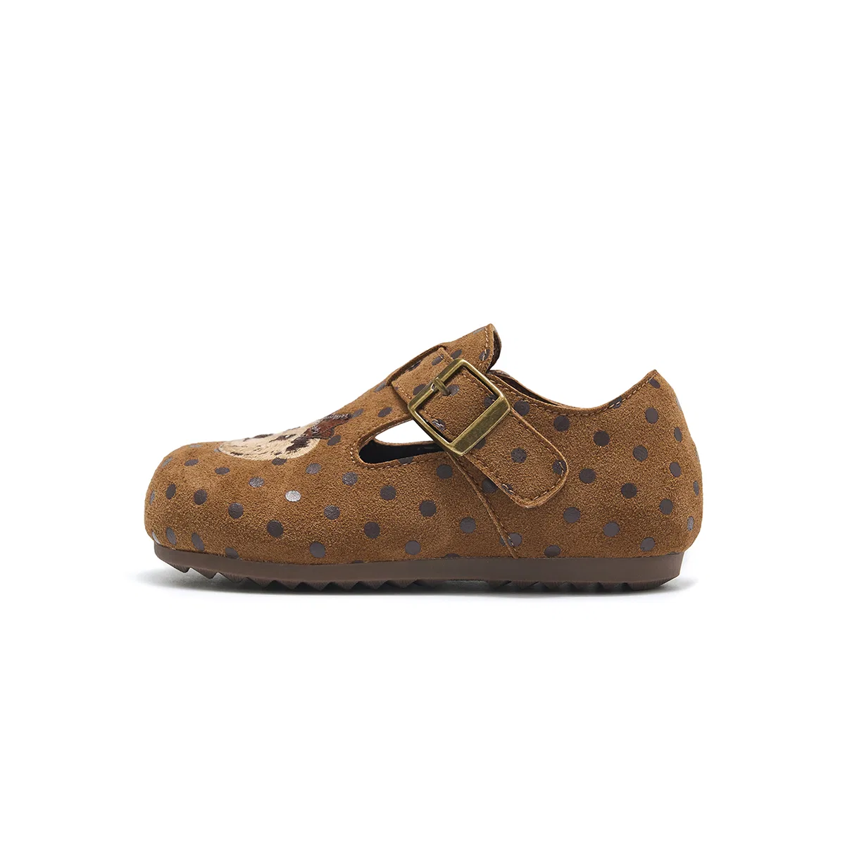 Детские повседневные кроссовки с замшевой отделкой Teenie Weenie, Dark Brown