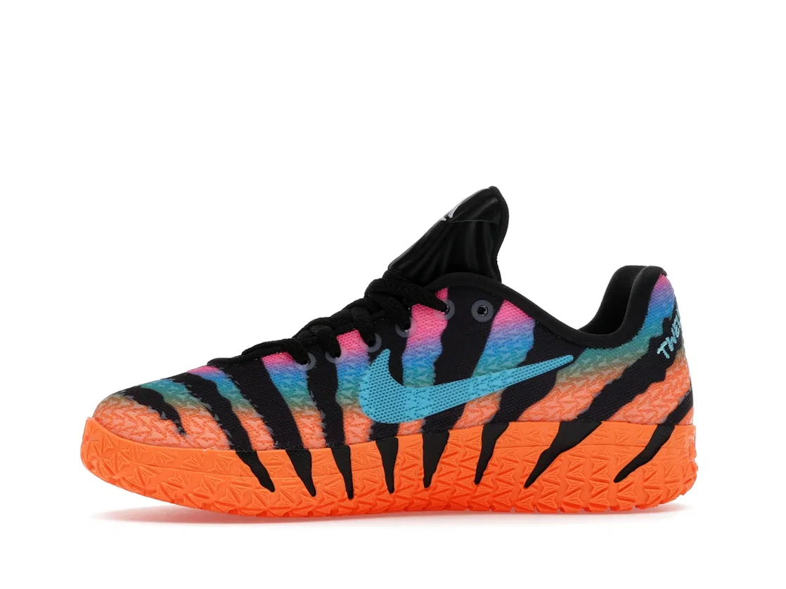 Детские кроссовки для баскетбола Nike Ja 3, Black/Baltic Blue/Total Orange/Hyper Pink — фото 3