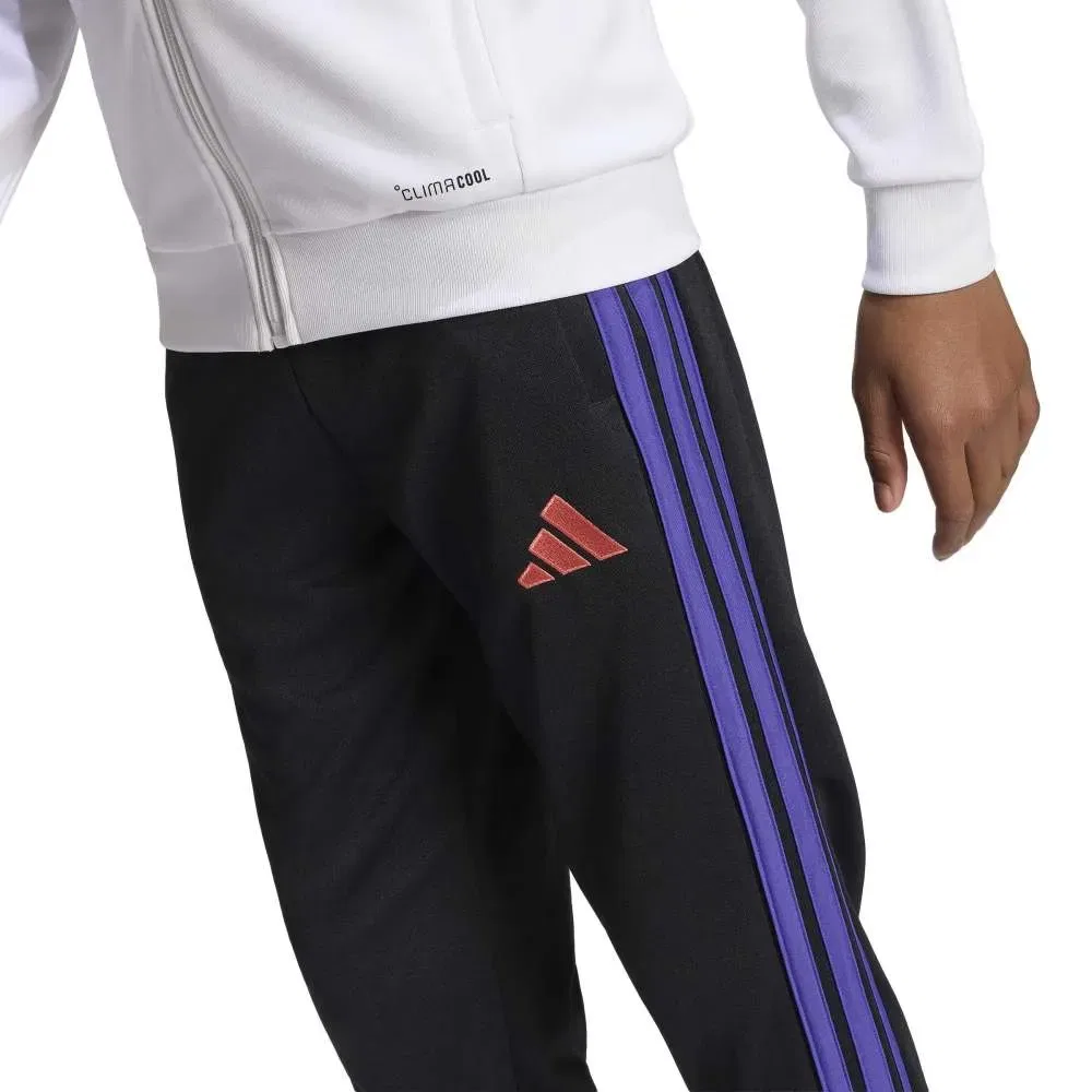Детские футбольные штаны с технологией Climacool Tiro 26 League Training Adidas, Black — фото 4